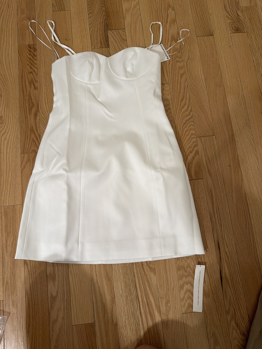 Reformation Giulia Dress Ivory - Size 2